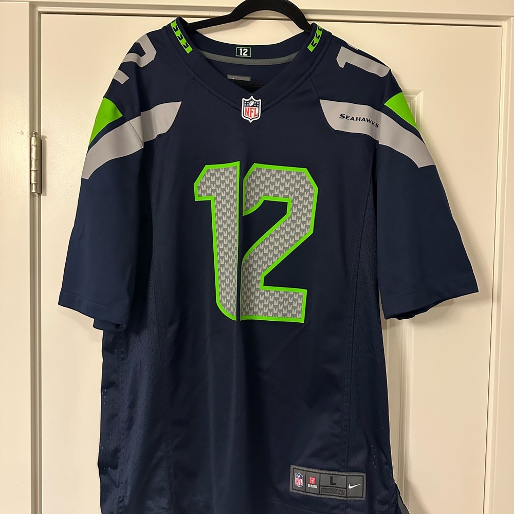 Nike Mens Seahawks Jersey | Size L